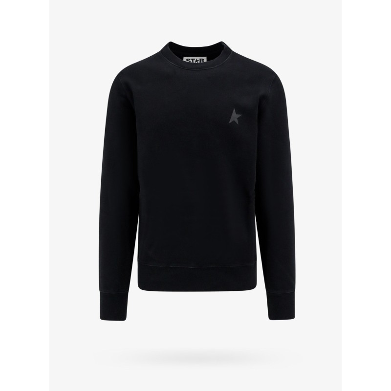 Cotton sweatshirt with iconic frontal star