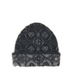 MONOGRAM MOHAIR BEANIE