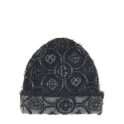 MONOGRAM MOHAIR BEANIE