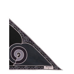 ASTRO PRINT TRIANGLE SCARF