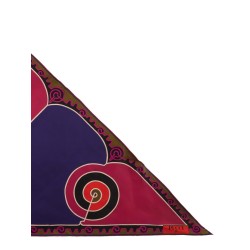 ASTRO PRINT TRIANGLE SCARF