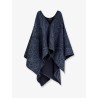 Wool and cashmere cape