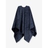 Wool and cashmere cape