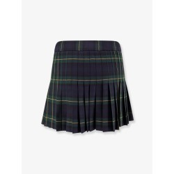Tartan wool kilt miniskirt