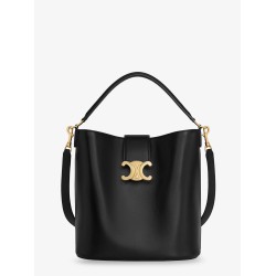 Louise Medium leather bucket bag