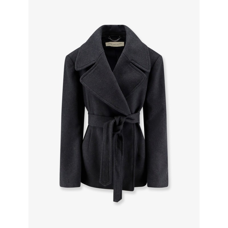 Cotton blend coat
