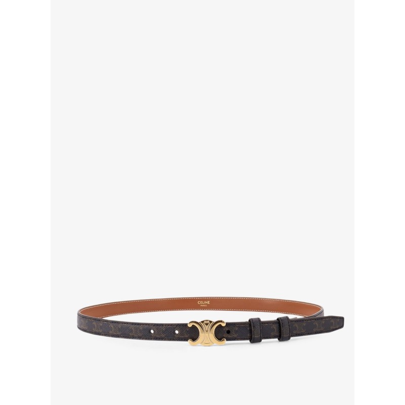 Triomphe coated canvas belt