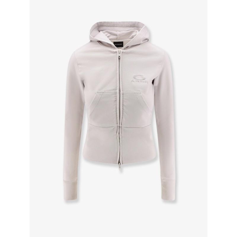Cotton hooded sweatshirt