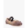 Leather ballerinas