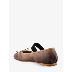 Leather ballerinas