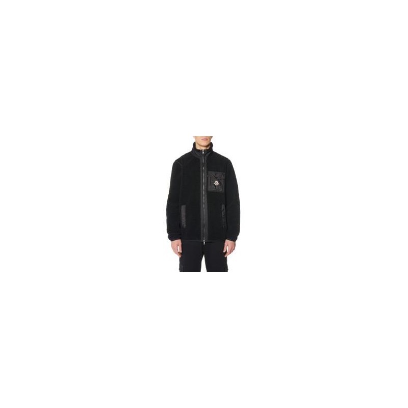 Pile jacket with Teddy effect