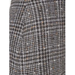 Check Tweed skirt