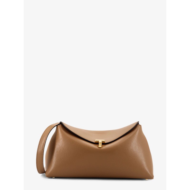 T-Lock Clutch leather shoulder bag