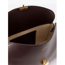 T-Lock Clutch leather shoulder bag