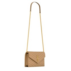 "ENVELOPE CASSANDRE" WALLET WITH CHAIN