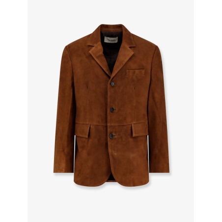 Tailored suede jacket