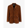 Tailored suede jacket
