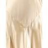 Viscose and silk long dress