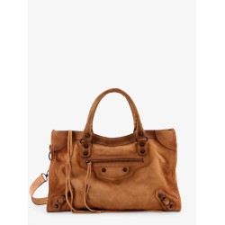 Le City Medium suede shoulder bag