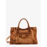 Le City Medium suede shoulder bag