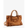 Le City Medium suede shoulder bag