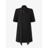 Lipogramma short dress with rhinestones