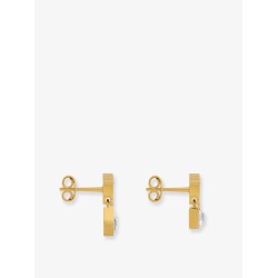 Twinkle Triomphe metal earrings with rhinestones