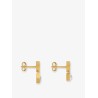 Twinkle Triomphe metal earrings with rhinestones