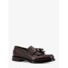 Leather loafers with tassels