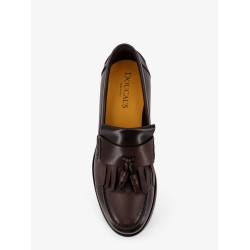Leather loafers with tassels