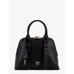 Bowling bag leather shoulder bag