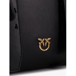 Bowling bag leather shoulder bag