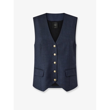 Ketchup wool blend vest