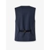 Ketchup wool blend vest