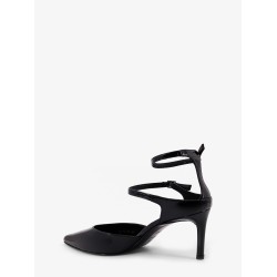 Patent leather pumps