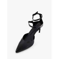 Patent leather pumps