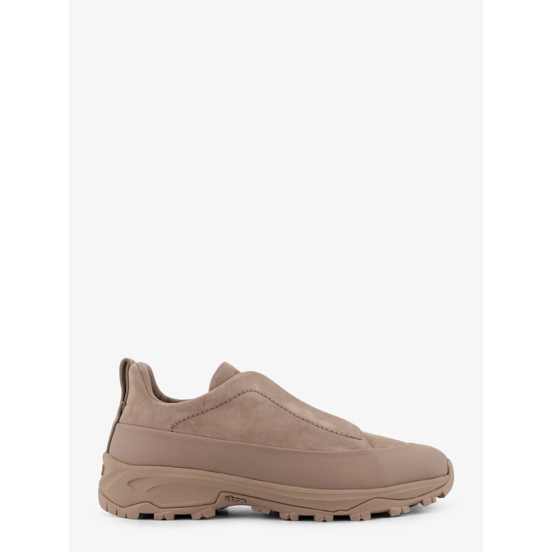 Triple Stitch suede low-top sneakers