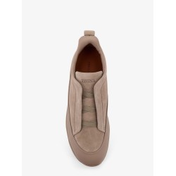 Triple Stitch suede low-top sneakers