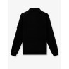 Virgin wool polo sweater