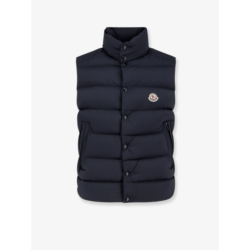Nylon sleeveless down jacket