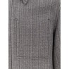 Wool blend overshirt