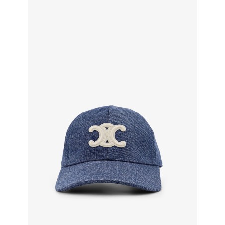 Denim baseball hat
