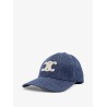 Denim baseball hat