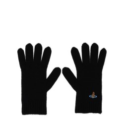 GLOVES WITH ORB EMBROIDERY