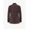 Tropical luxury wool blazer with Monili