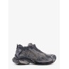 Runner low-top suede sneakers