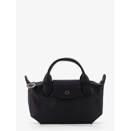 Le Pliage Xtra leather shoulder bag with engraved logo