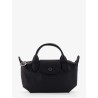 Le Pliage Xtra leather shoulder bag with engraved logo