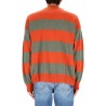 STRIPED WOOL PULLOVER