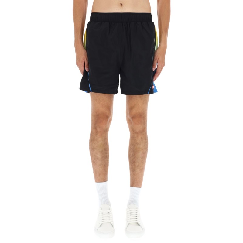 "FOOTBALL WINDBREAKER" SHORTS